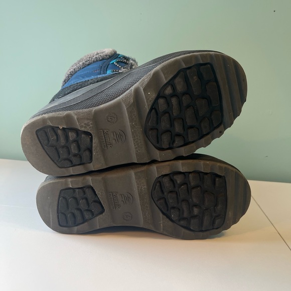 Star 4 - Kids' Insulated Blue Boots Size 4 - Made in Canada - Picture 6 of 10